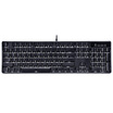 Tarantula AULA G908 side engraved monochrome backlight mechanical keyboard no punch 104 key game keyboard eat chicken keyboard Jedi survival black white light green axis