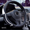 Car Steering Wheel Cover 363840cm Micro Fiber Leather Antiskid Comfortable gentlemanly Car interior protection accessories