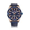 NAVIFORCE Moda Causal Hombre Relojes Reloj Reloj Luminoso Luminoso Resistente Al Agua Calendario Pantalla