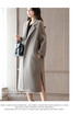 Winter 2018 new loose Korean woolen overcoat double-side woollen suede overcoat for women with knee length