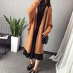 Winter 2018 sweater jacket womens long style Korean version of loose new knitted cardigan languid breeze harajuku coat