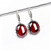 Taiyin topaz topaz gemstone earrings jewelry garnet earrings style 925 silver