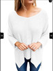 Loose leisure nine point sleeve sweater