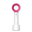 Rechargeable Portable Bladeless Fan Handheld Mini Cooler White