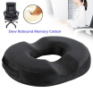 Universal Slow Rebound Memory Cotton Round Hip Pads Seat Donut Cushion for Relief From Sitting Back Pain Sores