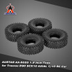 4Pcs AUSTAR AX-5020 19 Inch 120mm Rock Crawler Tires for 110 Traxxas Redcat