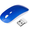 Slim 24GHz Portable Optical Wireless Mouse USB Receiver for Laptop PC USB Mice
