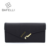 BAFELLI 2017 women money clips genuine leather long pures black wallet high quality purse cow leather wallet women wallet