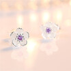Small CZ Crystal Stud Earrings For Women Fashion Jewelry Cubic Zirconia Accessories Female Ladies Brithday Gift E226