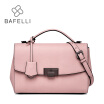 BAFELLI split leather shoulder bag Large capacity for women crossbody bolsa mujer luxury women handbags red messenger bag