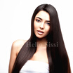 Brazilian virgin human hair Silk straight Glueless lace front wigs with baby hair for black women