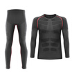 Winter Thermal Underwear Sets Men Brand Quick Dry Anti-microbial Stretch Mens Thermo Underwear Male Warm Long Johns HI-Q