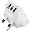 Etman 3-port USB chargerBritish Standard