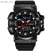 9Colors Trendy Fashion Men Sports Watches Male LED Digital Quartz Wristwatch Water Resistance 30M