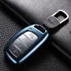 Digalen modern car key bag name map IX35 ix25 Long move Tucson Sonata nine generation key cover protective shell aluminum keychain modified charm blue