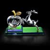 Kang car treasure car ornaments alloy plating leopard car perfume interior decoration perfume seat leopard gold