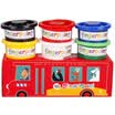 Merlot JoanMiro school bus models children&39s fingers paint paint 6 color clothing JM01030