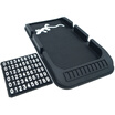Love ant ianttek AF-02 car mobile phone bracket car dashboard anti-skid pad car center console navigation bracket double card slot car with silicone paste storage black