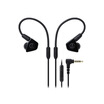 Audio-technica ATH-LS50iS Dual-coil Mobile Phone with Earphone Black
