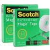 3M Scotch Scrub transparent magic invisible tape 810-HC33 127mm × 33m 2 package