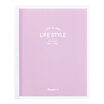 Guangbo GuangBo 40 B5 loose-leaf notebook small fresh stationery notebook upgrade section purple GBH16833