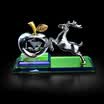 Kang car treasure car perfume seat car perfume decoration car perfume car decoration car perfume supplement liquid a deer safe silver
