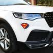 LMA Loma car sticker 3D stickers simulation cracks through the wall stickers Leopard rearview mirror stickers car decoration