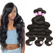 Virgin Malaysian Body Wave Hair Extension 3 Bundles Mink Brazilian Peruvian Indian Human Hair Weave Wefts Dyeable Cheap