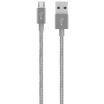 BELKIN Android phone Micro Micro USB interface Metal texture high-speed charging cable silver 12 m