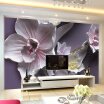 3D Stereo Relief Flowers Mural Wallpaper Living Room TV Sofa Background Wall Covering Classic Floral Home Decor Papel De Parede