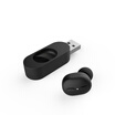 QCY MINI1 youth version of the mini wireless Bluetooth headset portable USB line charge millet apple Andrews phone universal black