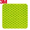 3M reflective stickers universal safety warning scratched stickers bicycle electric safety warning car stickers square 55cm 10 fluorescent yellow green