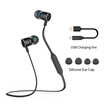 Hongsund HB801 Magnetic Wireless Earphones Sport Running Bluetooth Headsets with Mic Stereo Headphones For iPhone Xiaomi Android