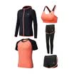 Camel CAMEL Women&39s Running Fitness Sets Long Sleeve Sportswear Training Suits Five Pieces C8S1T6649 Rose M