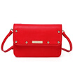 BAFELLI leather bag rivet flap for women soft shoulder bag black red apricot bolsa feminina high quality womens messenger bag