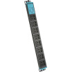 Bull BULL GNE-1080 gun gray 8-hole full length 18 m plug-in patch panel socket 360-degree rotatable holder