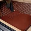 Wufu Jinniu new Tuoshun double-enclosed leather car mat Audi Q3 Mercedes-Benz C-class GLC BMW 5 Series 3 Series mats fashion brown