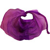 Silk Belly Dance Veil Shawl Scarf Pure Purple Color Belly Dance Practice Performance Silk Veils 250270114 cm