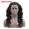 HOTLOVE 2242 Pre Plucked 360 Lace Frontal Closure With Baby Hair Brazilian Body Wave Frontal Natural Hairline Virgin Human Hair