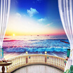 Custom Photo 3D Wallpaper Modern Sunrise Landscape Of Seaside Living Room Sofa Background Customize Personality Mural Wallpaper