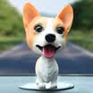 Jun Hao car ornaments shaking head car cartoon doll jewelry car shaking head dog doll Huang Keji