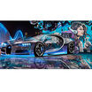 Modern Creative Street Graffiti Sports Car Photo Wallpaper Restaurant Clubs KTV Bar 3D Wall Mural Wall Paper Papier Peint Enfant