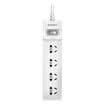 Huntkey SSH401 4 18 meters new national standard master switch switch socket socket socket board