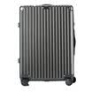 LATIT Zipcase Trunk Silent Caster Trolley Case Men&39s&Women&39s Travel Lockbox 24 &quotBlack
