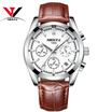 NIBOSI 2018 Top Brand Luxury Stainless Steel Wrist Watch Men Business Casual Quartz Watches Wristwatch Waterproof Relogio Masculin