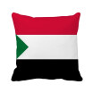 Sudan National Flag Africa Country Square Throw Pillow Insert Cushion Cover Home Sofa Decor Gift