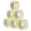 COMIX 6 package 55mm 100y 91 meters high transparent sealed wide tape office stationery JF5510-6