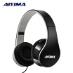 AIYIMA Headphones Gaming Headset 35mm Foldable Sport Earphone Audifonos HIFI Stereo Sound Music Portable speaker