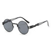 2018 Hot Fashion Metal Steampunk Sunglasses Women Brand Designer Unique Men Gothic Sun glasses Vintage round Sunglasses retro