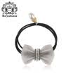 Royal Sasa Royalsasa hair accessories hair accessories hair ring hair rope rope acrylic acrylic imitation pearl crystal gray